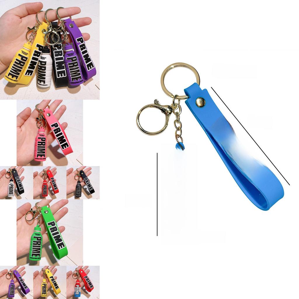 Creative Prime Energy Drink Bottle Keychain Silicone Cartoon Design For All Occasions