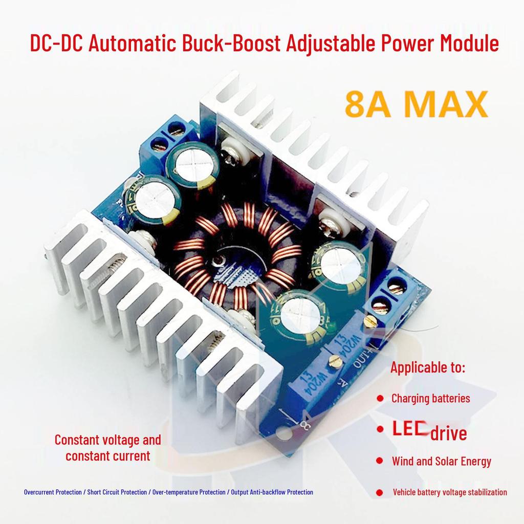 DCDC Adjustable High Power Step-Up/Down Car Charger LED Module, 12V-70V Constant Current & Stable Voltage