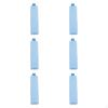 6 Pack Leakproof HDPE Ice Block Inserts, Reusable , Suitable for Camping.