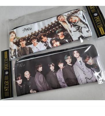 Stray Kids Látkový penál pouzdro na tužky (Náhodný obrázek, Oboustranný design)
