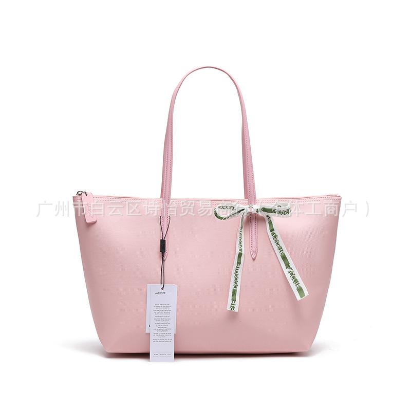 Yatay L timsah moda tote çanta büyük kapasiteli dumpling çanta alışveriş çantası taşınabilir omuz çantası iş çantası