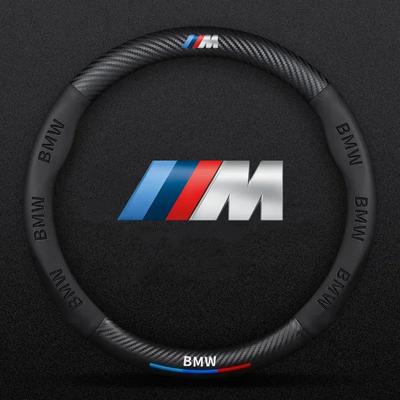 Bmw E46 E90 E60 F10 F30 E39 E36 F20 E87 F20 F40 E88 M Performance M2 M3 M4 M5 M6 Kabartmalı Bmw Araba Direksiyon Simidi Kılıfı İçin