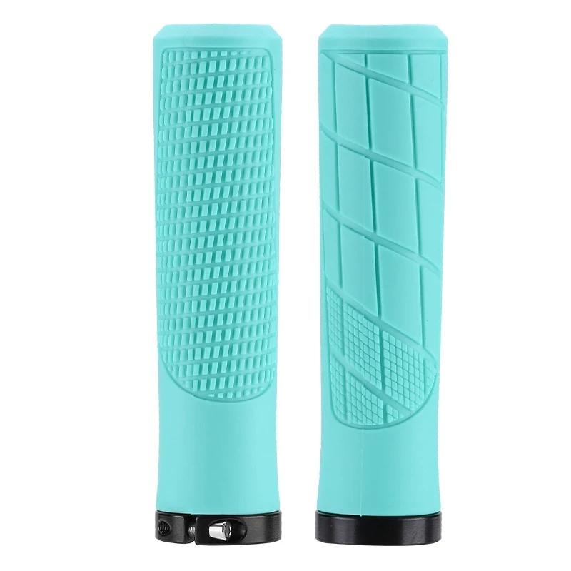 Mânere MTB Mânere pentru Manșete pentru Bicicletă Mtb Bicicletă Mănuș de blocare pe capacul ghidonului 22mm Mâner pentru bicicletă Accesorii pentru bicicletă BMX