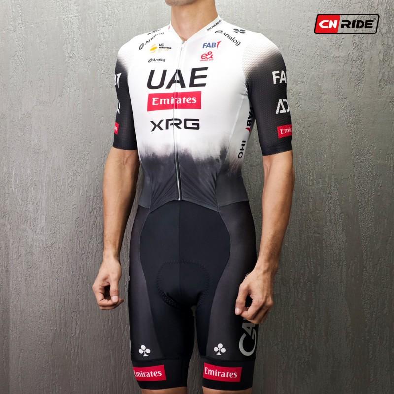 Mens Short Sleeve Cycling Bodysuit Set