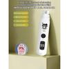 Neue USB-Aufladung Elektrische Hunde-Nagelschere LED-Licht Polierscheibe Hunde-Nagelschleifer Haustier-Nagelpflege Katzenpfotenpflege