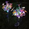 LED Solar Butterfly Flower Lawn Lamp: Waterproof Outdoor Garden Decoration