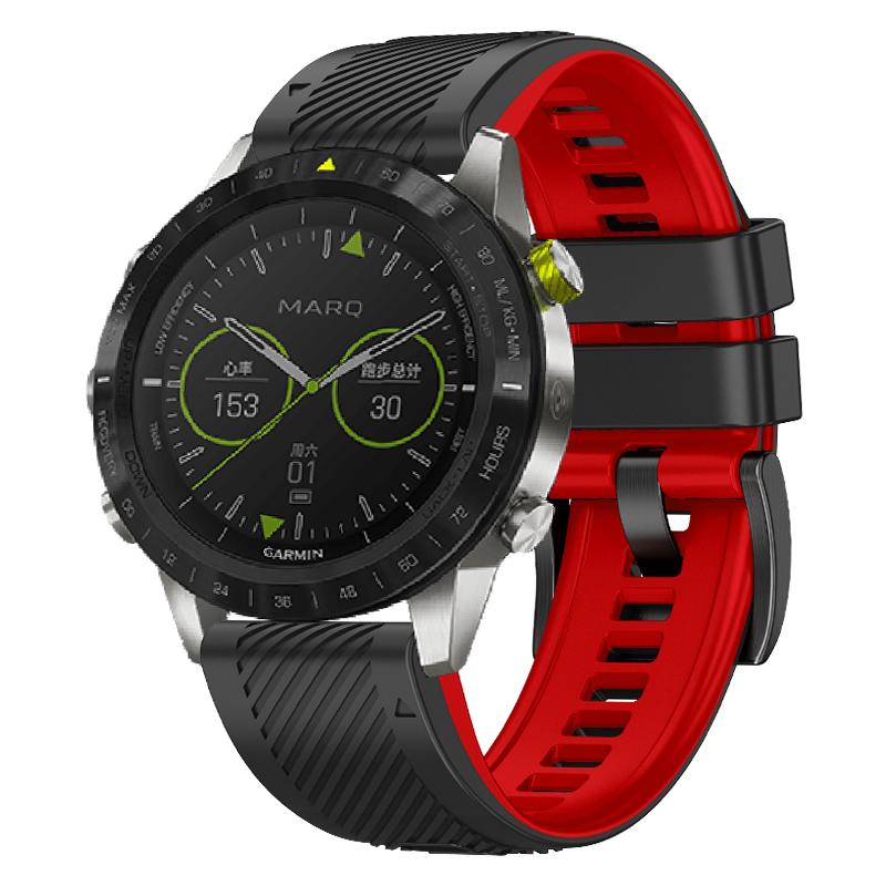 22 26mm Sport-Armband für Garmin Approach S70/Fenix 7X 6X 5X 7 6 5 Armband Descent Mk3i 51mm/Epix Silikon Quickfit Armband