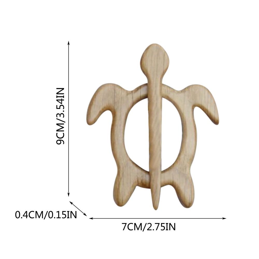 Niche Design Bear Dog Heart Animal Women Brooch Wooden Brooch Fashion Jewelry Clothing Accessory