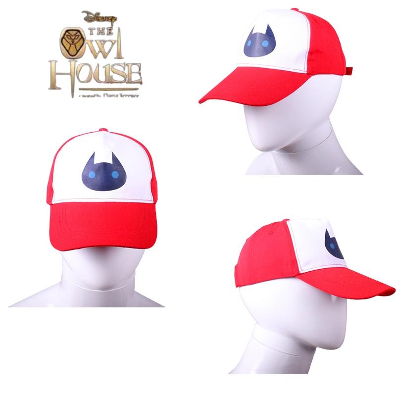House The Owl Luz Cosplay Baseball Cap Red Breathable Hat Outdoor Hiphop Hat
