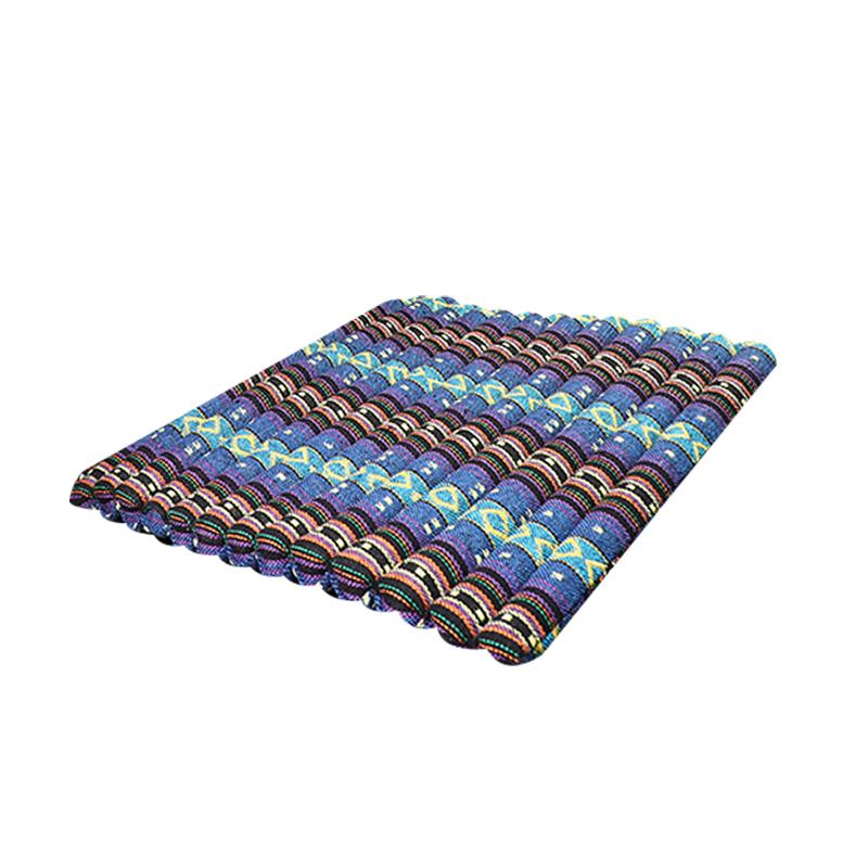 Autositzbezug im böhmischen ethnischen Stil, atmungsaktives Leinen, universelles Autokissen, Fahrzeuginnenraummodellierung für vier Jahreszeiten