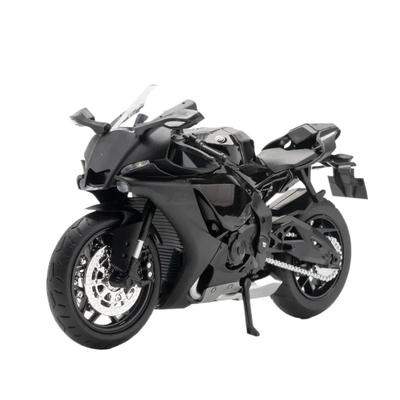 1/12 YAMAHA R1 Motocykel Zliatinové Autíčka Kovové Diecasty Model Motocykla so Svetlom a Zvukom Vozidlo pre Deti Darčeky M33