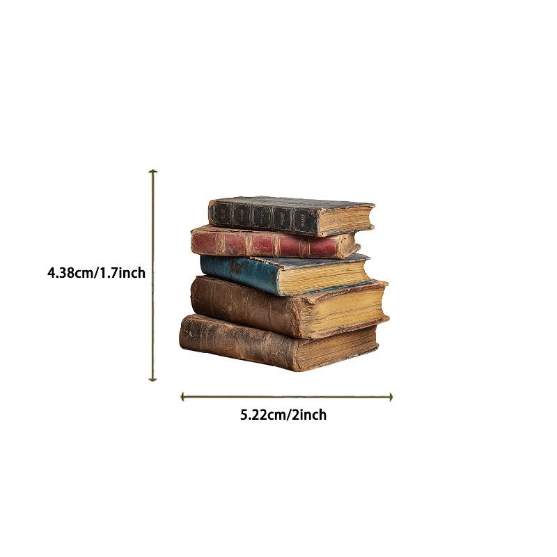 50 Pieces of Cartoon Retro Book Reading Cover Stickers for Decorating Phone Cases. Skateboard Waterproof PVC Stickers.