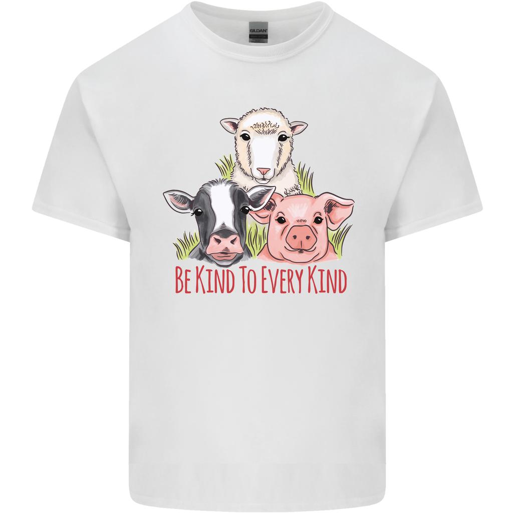 Vegan Kind To Ever Kind Vegetarian Unisexs Light Cotton TShirt
