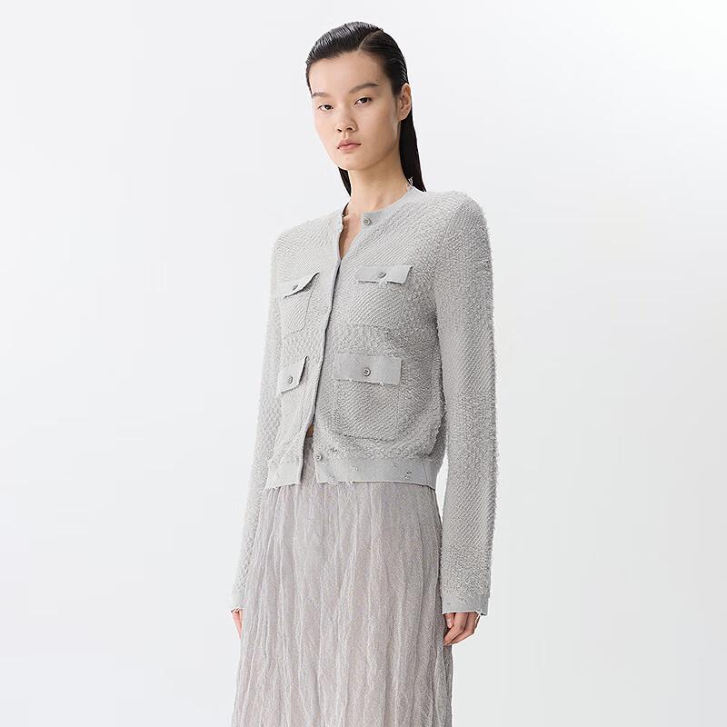 JNBY Spring 2025 Slim-Fit Cardigan Sweater