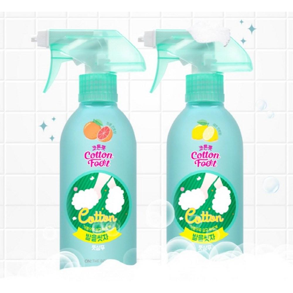 On the Body_Cotton Foot Wash Foot Shampoo Lemon 385ml X 2