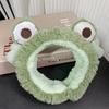 Autumn/Winter Plush Cartoon Heart Headband for Face Washing - Sweet Girly Hair Accessory