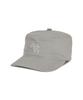 Bajal Leaf Vz Monogram Twill Pillbox Cap Grey