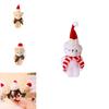 Cute Christmas Blush Scarf Teddy Bear Plush Doll Keychain Pendant Toy 20cm Height