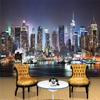 3D Wall Mural Wallpapers Modern City Night Views For Bedroom Living Room Sofa Backdrop Wall Paper