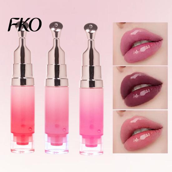 Moisturizing Lip Gloss Oil, 7.5ml Hydrating Jojoba Balm, Glassy Shine Sparkling Treatment for Dry Chapped Lips, Smoothing And Plumping Lightweight