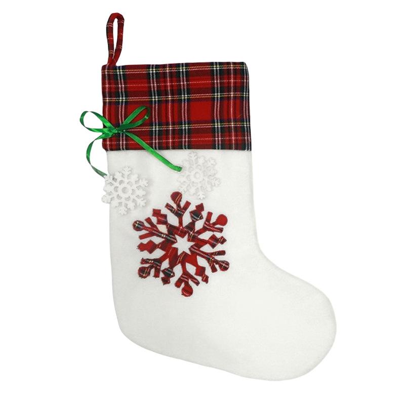 1/2pcs Personalized Christmas Stockings with Name, Christmas Decoration Gifts for Family, Santa, Holiday, Pet, Dog Paw Stockings