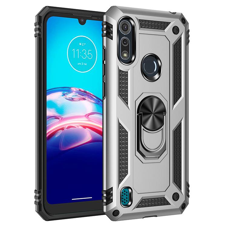 For Moto E6s Case for Phone Moto E 6s Case Shockproof Armor Rugged Military Protective Car Holder Magnetic Cover