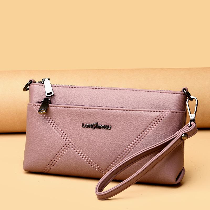 Bag women's bag 2025 new mini middle-aged mother bag simple texture soft surface change bag mobile phone bag messenger bag