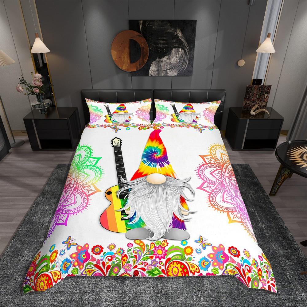 

Comforter Homewish Tribal Dreamcatcher Green Pink Watercolor Bedding Setdreamy Cartoon Bohemian Reversible Bed Set Comforter (quilt)-EU Single(135*200cm)3pcs