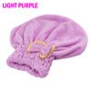 6-Colors Microfiber Solid Quickly Dry Hair Hat Hair Turban Women Head Wrap Hat Thickened Absorbent Dry Hair Cap