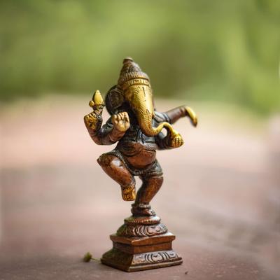 Ganesha-Figur, Ganesha-Statue, handgefertigt