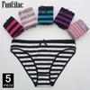 Women's Cotton Panties Girl Briefs Ms. Cotton Underwear Bikini Underwear Sexy Ladies Briefs Free Shipping 5 Pcs/set