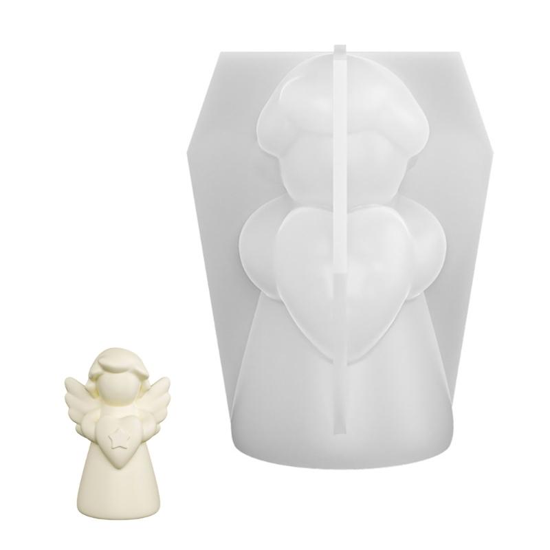 Återanvändbar Silikonform Änglavinge för Doftspridare Hantverk Hemdekoration Handgjord Gåva Konsthantverk