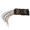 Epaulet Chain Brooch with Long Fringe Decorative Shoulder Badge Luxury Jewelry for Gothic Costume and Ceremony