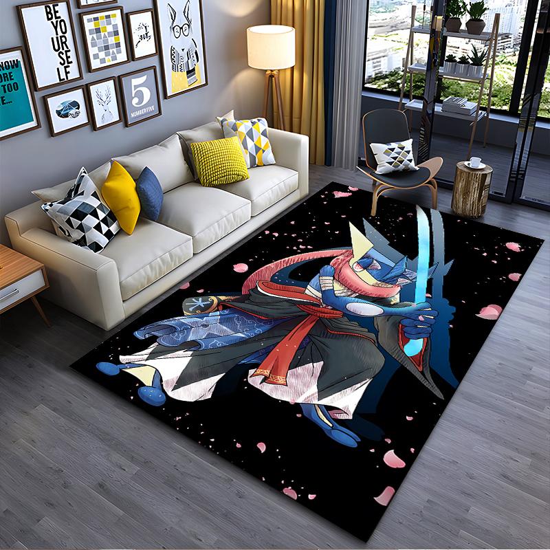 

Cool Cartoon Character Rug Design Suitable for use as an anti-slip game mat for living room and bedroom sofas 40x60cm( 15x23in )