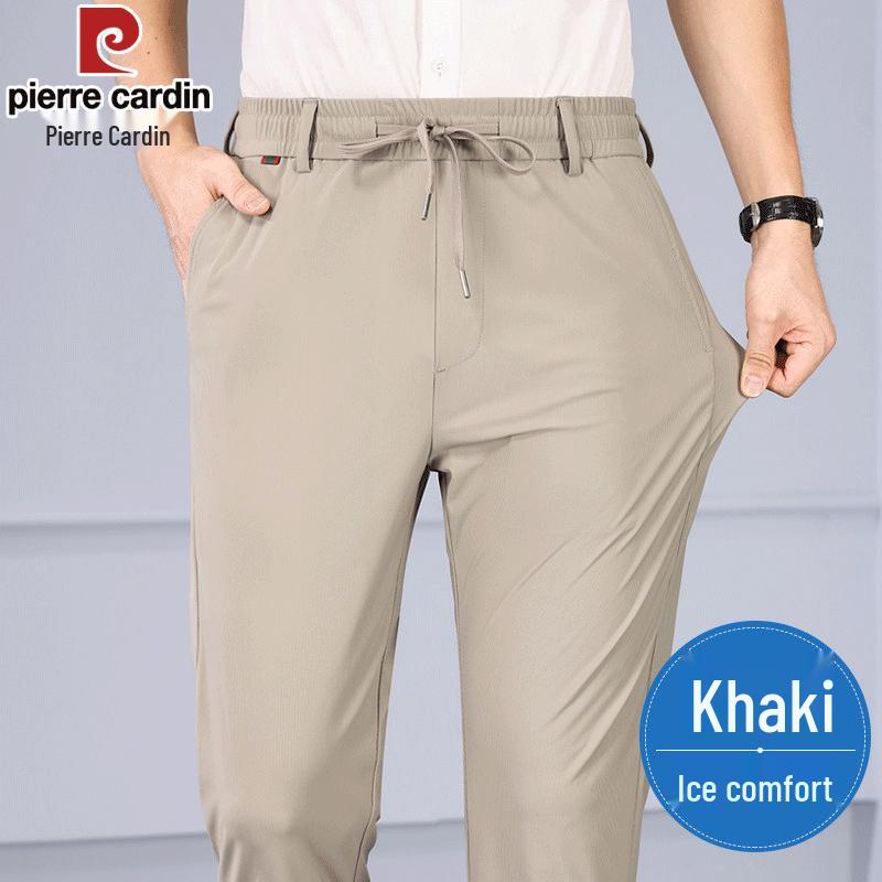 

Pierre Cardin Men s Ice Silk Straight Leg Casual Pants M
