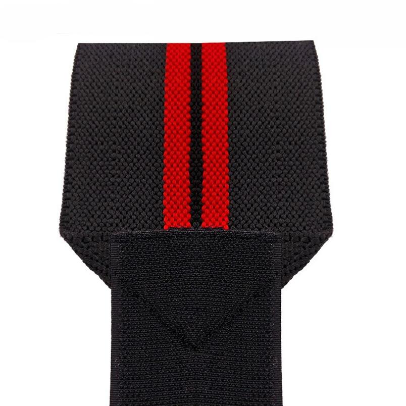 Adjustable Weightlifting Wristbands Grey Wrist Support Brace 1 Pair for Professional Sports Training Gym