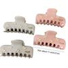 Personalized PC Bow Hair Claw Hairpin Plastic Bowknot Hair Clip Barrette Headwear Large Shark Clip Streetwear