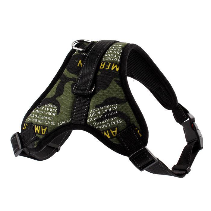 Cross-Border Dog Leash and Saddle Harness for Medium & Large Dogs