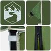 Pop Up Canopy Tent Green 194 X 194 X 251 Cm Fabric