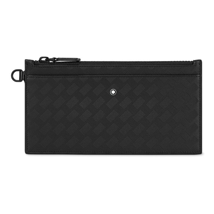 

Montblanc Style 3.0 Series Zipper Solid Color Embossed Full Grain Leather Clutch Mini Men Clutch Black 129978 Gift Set(Basic Set+Box+Shopping Bag)
