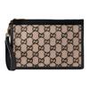 GG Supreme Wool Pouch Beige Unisex Clutches Tan 597627-G38ET-9769