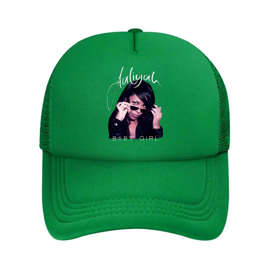 “Baby Girl Art, Portrait Design” Mesh Baseball Cap