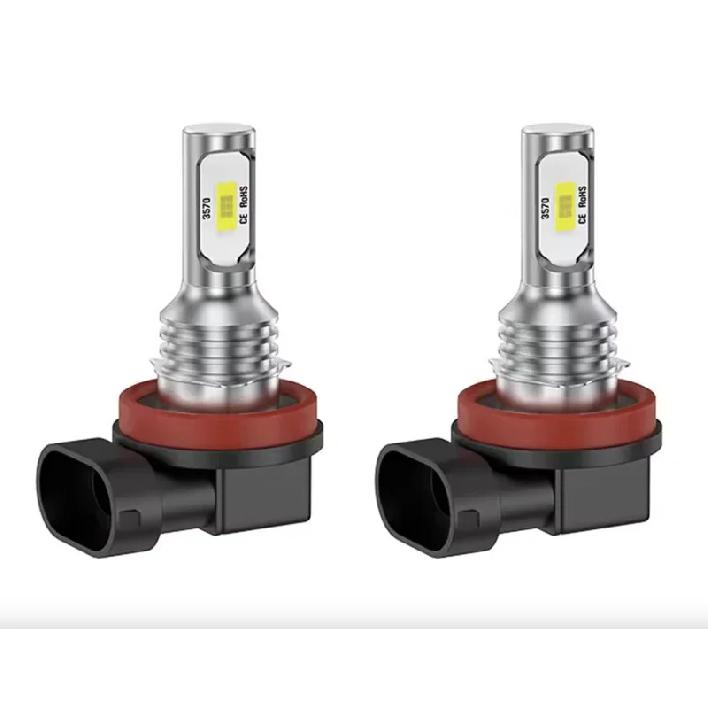 H11 LED Fog Light Bulbs High Power 3000K 6000K 12000K H8 H9 H16JP White Yellow Blue Fog Light Bulb DRL Kit