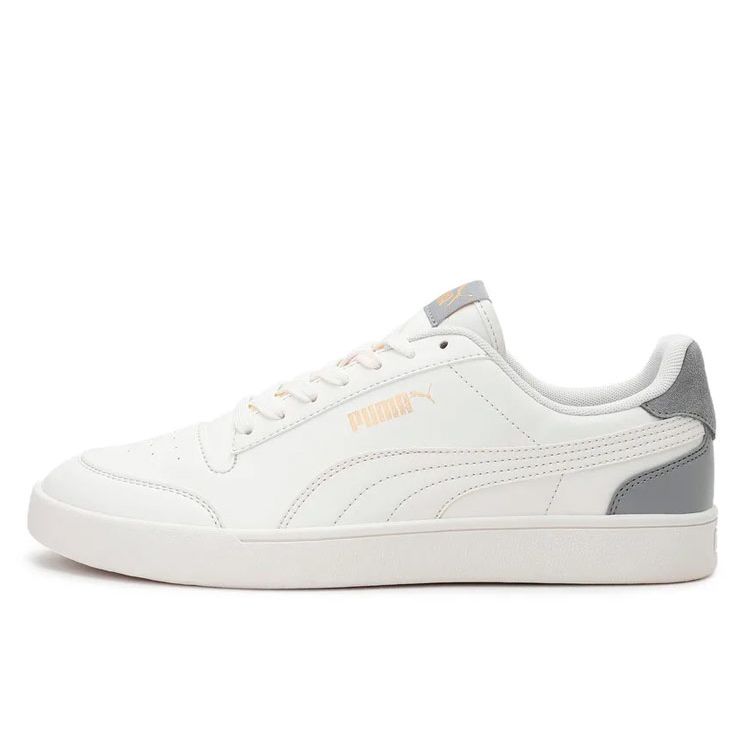 Puma Shuffle Low Top Sneakers Unisex Sneakers White Gray 309668-07