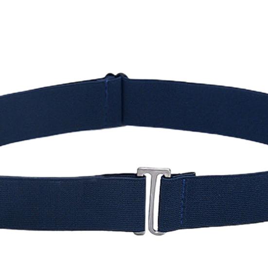 Women Belt Solid Color Stretch Adjustable Invisible Adjustable Lightweight Jeans Belt Fashion Accessory