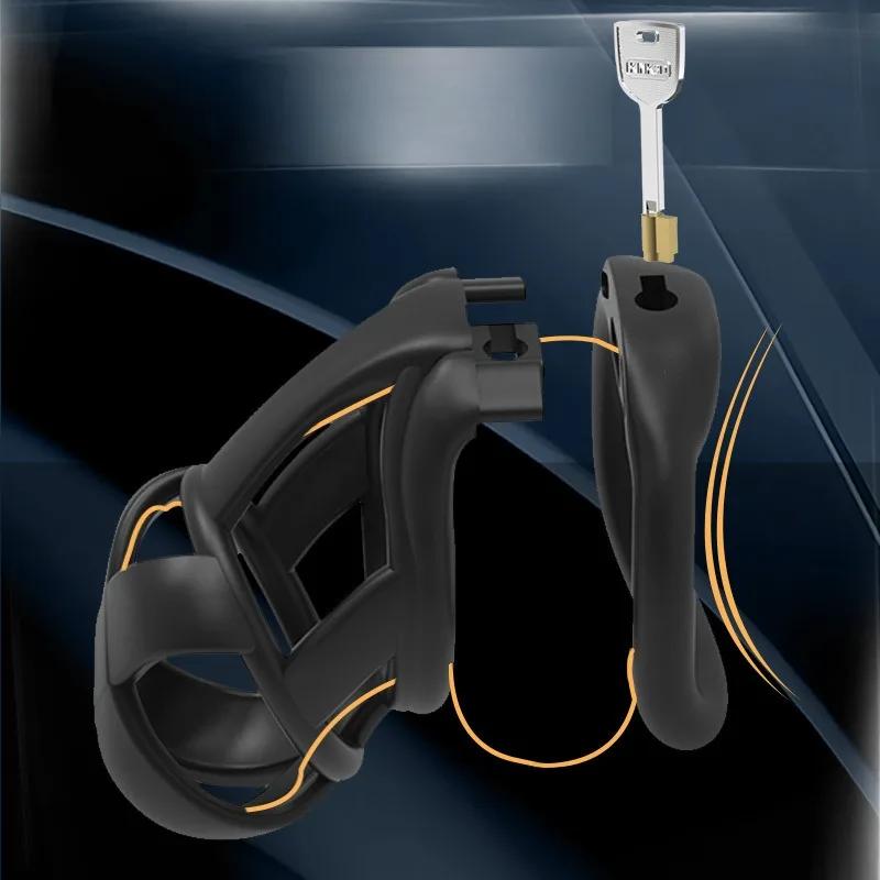 25 Male Chastity New Embedded Small Lock Core Chastity Lock for Men Birdcage Tablet Ring and Grooming Equipment Alternative Toys