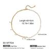 Retro Freshwater Pearl & Chain Necklace with Beads, Stainless Steel Clavicle Chain, Trendy European & American Style