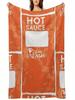 Manta de Lançar Pacote de Molho Picante Taco Bell Roupa de Cama Presentes de Natal Manta Xadrez Macia de Pelúcia
