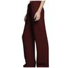 Women's Fashion Leisure Solid Color Drawstring Loose Comfortable Warm Plush Pants