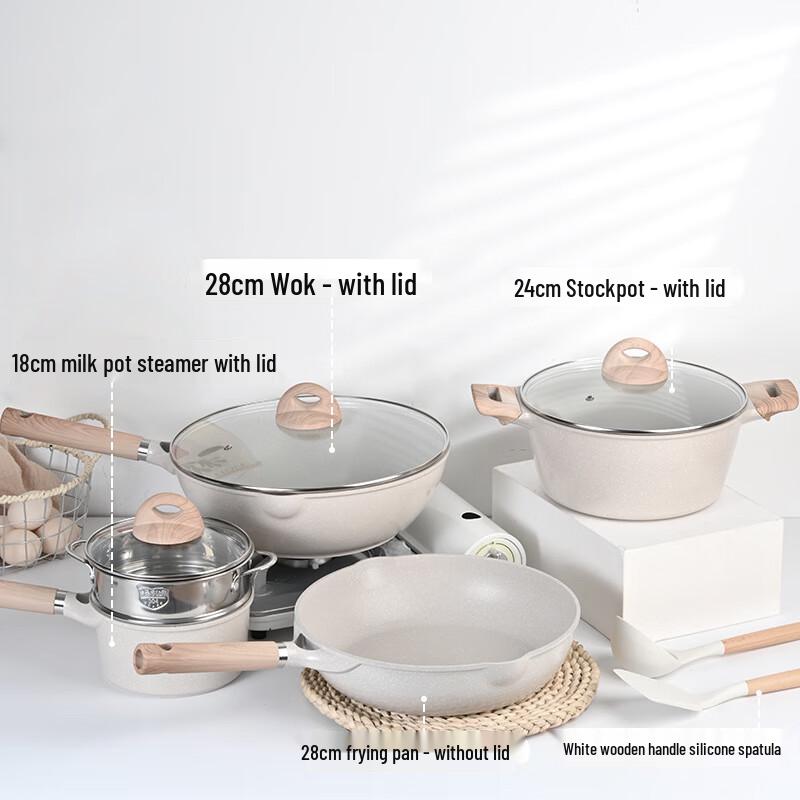 Wutuo 10-Piece Non-stick Cookware Set